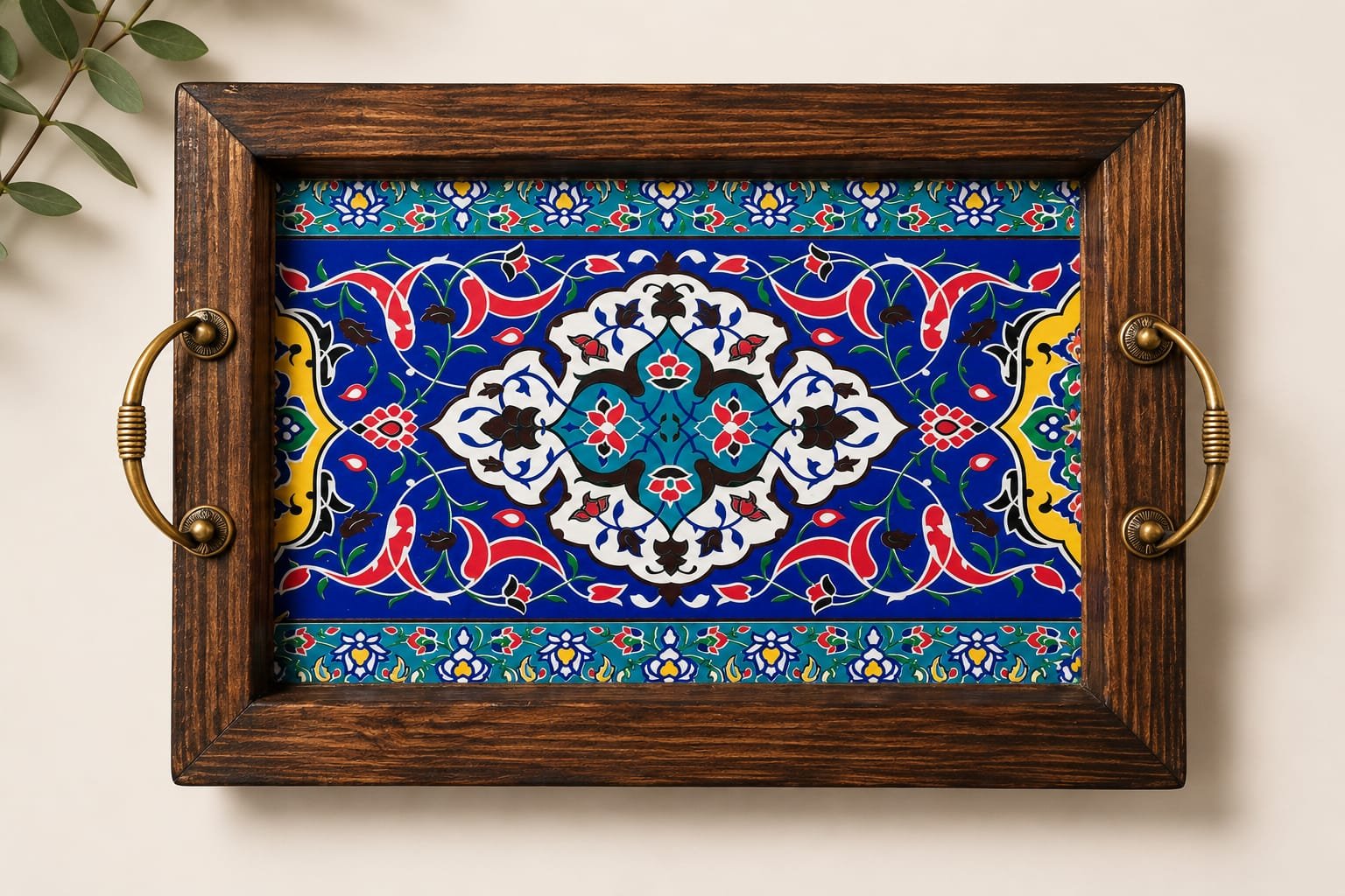 Custom Wooden Tray, Handmade Wooden Tray, High-Quality Wood Tray, Intricate Pattern Tray, Rustic Kitchen Decor, Rustic Serving Tray, Tile Art Tray, Unique Gift Idea, Vintage Serving Tray, Wooden coffee tray, Wooden handicraft, Wooden Tile Tray