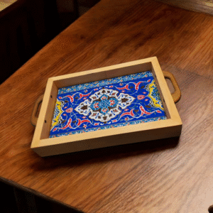 Traditional Wooden Tray – wooden ceramicServing Tray