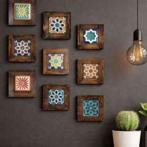 wall collage frames wooden ceramic frames wall decor home decor ideas