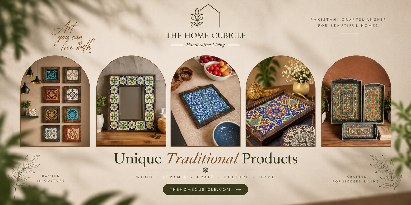 Handcrafted Traditional Products made in Pakistan