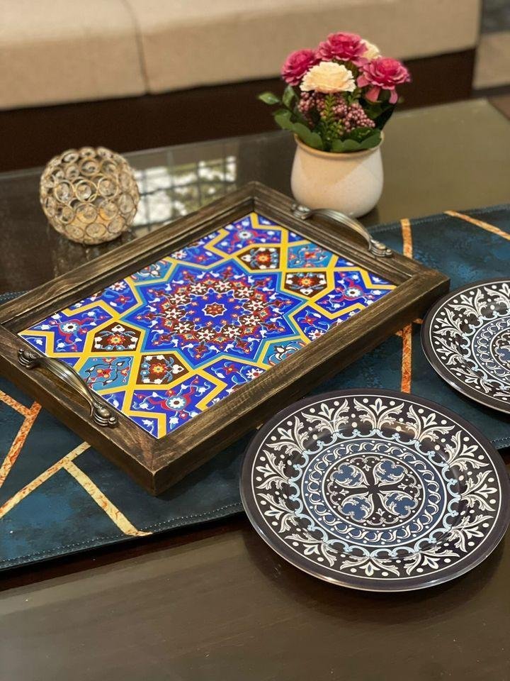 Pintrest style handcrafted wooden ceramic trays for table decor, pakistan made, Pintrest style wall decor frames for wall decor, Handcrafted Wall decor items